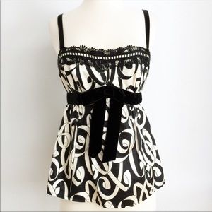 Stunning Nanette Lepore Surrealist Bustier